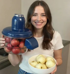 how to peel an apple.